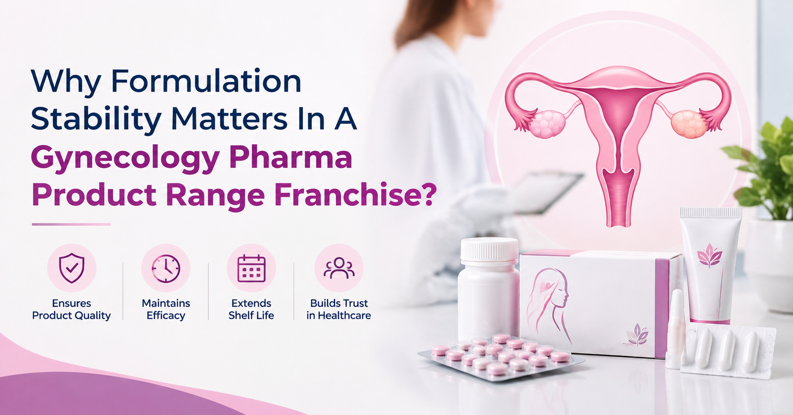 Why Formulation Stability Matters In A Gynecology Pharma Product Range Franchise?